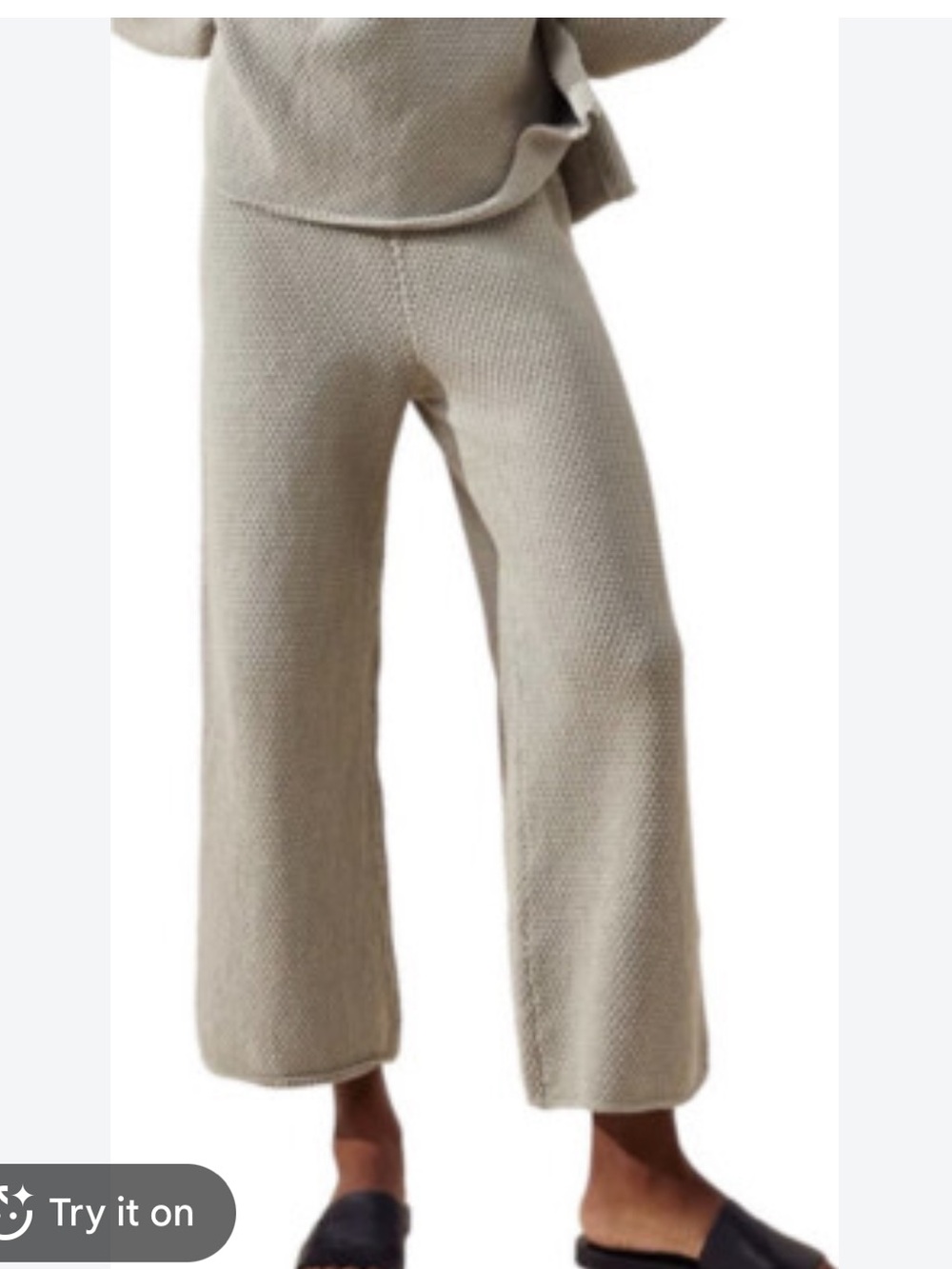 Free People FP Beach Hailee Pants Waffle Knit Size M